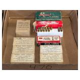 #470 Michigan Ammo Co 30 Cal Carbine 110 grain, Federal and Remington 30 carbon, etc. 