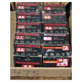 #475 (10) Winchester 12-gauge shotgun shells, including heavy target load, super handicap, heavy tar