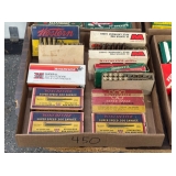 #450 Vintage Ammo incl. Winchester Super Speed 300 Savage, 270 Winchester, 257 Weatherby, etc. 