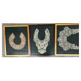 Framed Victorian Lace
