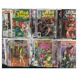 Lot of  Red Sonja Incl. Red Sonja, Savage Red Sonja, Killing Red Sonja 