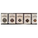 #1249 1960 Proof Set PF68, Penny PF68RD