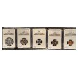 #1250 1961 Proof Set PF68, Penny PF68RD