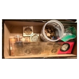 #1259 End of Day Lot incl. Confederate $20 bill, 10 cent fractional currency, sev.  IKE Proofs, penn