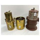 #7527 Group of Model T Carbide Acetylene Generators & Parts #7527 Group of Model T Carbide Acetylene Generators & Parts