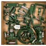 #7565 Assorted Powder Coated Model T Parts - Green #7565 Assorted Powder Coated Model T Parts - Green