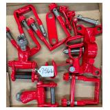 #7566 Assorted Powder Coated Model T Parts - Red #7566 Assorted Powder Coated Model T Parts - Red