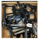 #7569 Assorted Powder Coated Model T Parts - Black #3 #7569 Assorted Powder Coated Model T Parts - Black #3