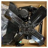 #7573 Assorted Powder Coated Model T Parts - Black #7 #7573 Assorted Powder Coated Model T Parts - Black #7