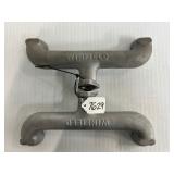 #7629 (2) Winfield Updraft Aluminum Intakes -Model T #7629 (2) Winfield Updraft Aluminum Intakes -Model T
