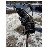 Oregon Chainsaw Chain Sharpener on stand