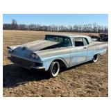 1950’s Ford Fairlane 500 Skyliner 2 Door Retractable Hardtop Convertible- Runs and Drives
