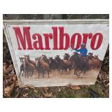 Tin Marlboro Sign