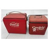 Coca Cola Cooler & Cooler Chest