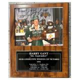Mounted Photo & Autograph of Harry Gant “Mr. September 