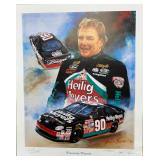 Lithograph sign by Dick Trickle