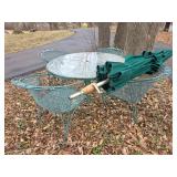 Woodward wrought Iron Mess Patio Set