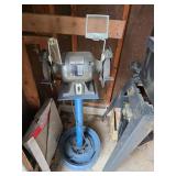 Bench grinder on Stand