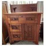Eastlake Style Cabinet / Washstand