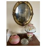 Antique Floral Lamps