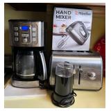 Hand Mixer, Coffee Machine, etc