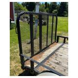 Close up of Drop Gate