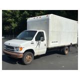 Lot #2 2003 Ford E-350 Box Truck w/ 134K Miles