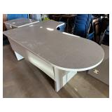 Lot #27 (2) Industrial Style L Corner Office Desks