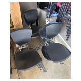 Lot #22 (12) KI Stacking Student Chairs