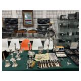 Fantastic Collection of Sterling Silver Candlesticks, etc.