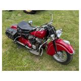 1945 Indian Chief Motorcycle with 406 Miles