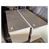 Lot #28 (3) Industrial Office Desks w/ Drawers