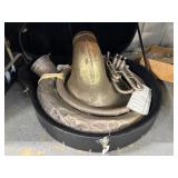 #550 University of Michigan Rose Bowl Era Marching Band Sousaphone w/ Travel Case #2