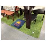 #567  (2) Shage Rugs incl. IKEA