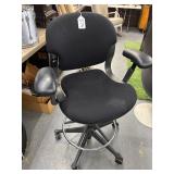 #574 Herman Miller Peretti Highly Adjustable Pneumatic Lumbar Back Support Drafting Chairs