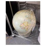 #596 Time life Light up Globe on Base