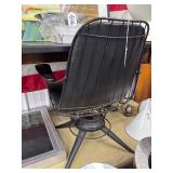 #603 Mid Century Moden Burton Bottle Miller Homecrest Swivel Chair