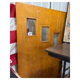 #609 Vintage 3 Panel Oak Door