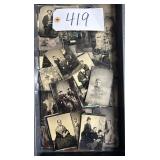 #419 Lot of Victorian Tin Types
