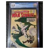 1510 Star Spangled War Stories #95 CGC  Grade 3.5