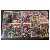 1511 The Avengers - # 17, 21, 22, 24, 26, 29, 30, 32, 33, 34