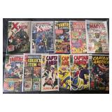 1525 Lot Incl. X-Men, Marvel Collector Classics, Captain America