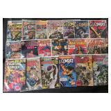 1530 Lot Incl. G.I. Combat, Weird War Tales, Fighting Forces