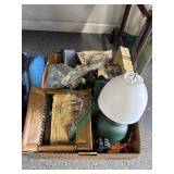 #1781 Box Lot of Misc. Fishing Related Incl. Custom Fishing Lure Kit, etc.