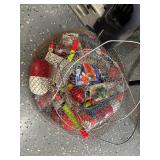 #1784 Fishing net full of bobbers