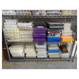 #1484-#1485 Shelf of Plastic Fishing Bait Boxes #3