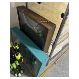#1485 Shelf of Plastic Fishing Bait Boxes #4- Incl. 2 store displays