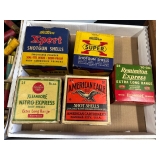 #1703 5 Boxes of shotgun shells incl. 12 GA 16 GA 20 GA