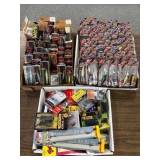 #1731 Choice on Fishing Lure and tackle Related shelf inc. NIP etc.