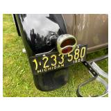1929 License Plate